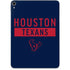 NFL Houston Texans Blue Performance Series Apple iPad Pro Skin