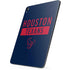 NFL Houston Texans Blue Performance Series Apple iPad Pro Skin