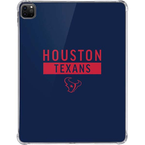 NFL Houston Texans Blue Performance Series iPad Pro 11in (2024) Clear Case
