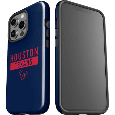 NFL Houston Texans Blue Performance Series iPhone 15 Pro Impact Case