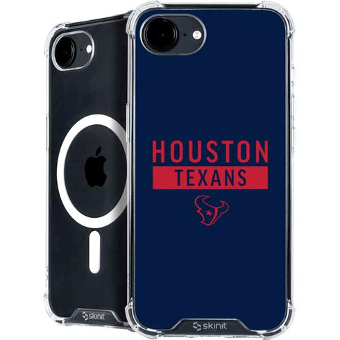 NFL Houston Texans Blue Performance Series iPhone 16e MagSafe Case