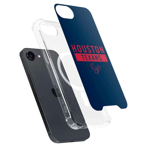 NFL Houston Texans Blue Performance Series iPhone 16e MagSafe Case