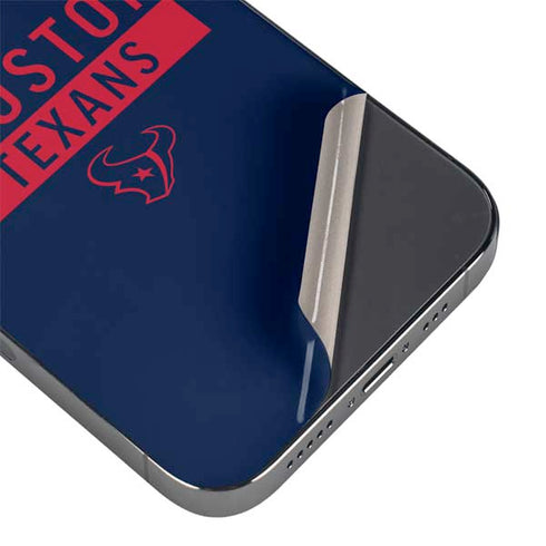 NFL Houston Texans Blue Performance Series iPhone 16e Skin