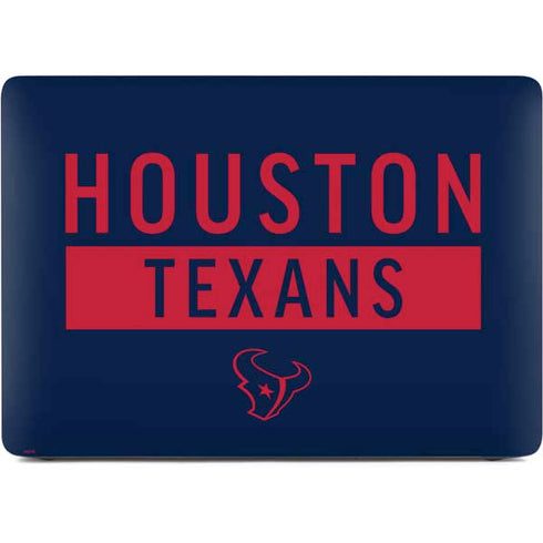 NFL Houston Texans Blue Performance Series Apple MacBook Air Skin
