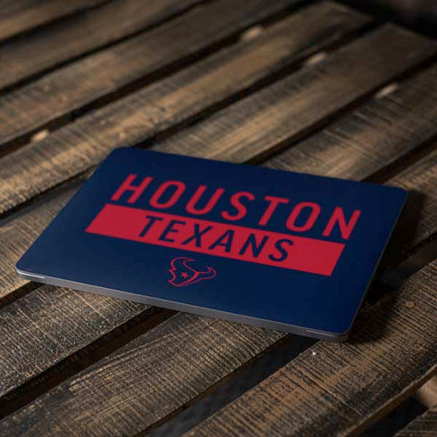 NFL Houston Texans Blue Performance Series Apple MacBook Air Skin