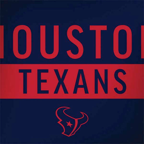 NFL Houston Texans Blue Performance Series MacBook Skins