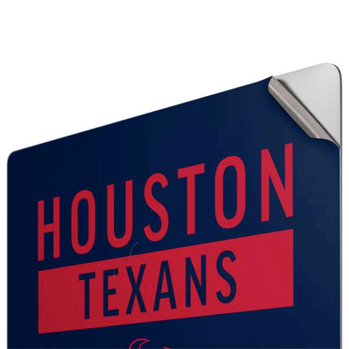 NFL Houston Texans Blue Performance Series Apple MacBook Pro 16-inch Skin