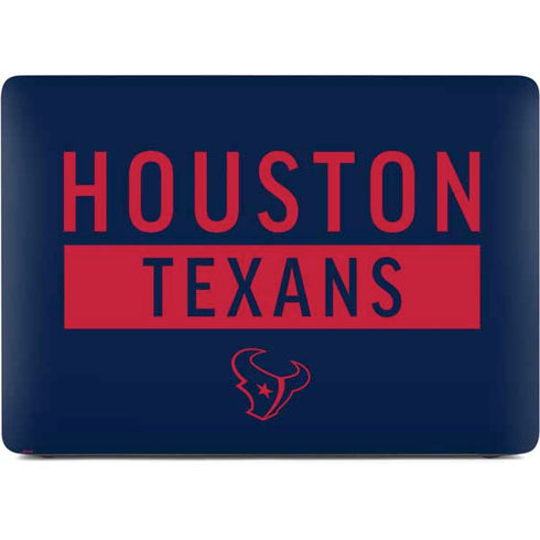 NFL Houston Texans Blue Performance Series Apple MacBook Pro 16-inch Skin