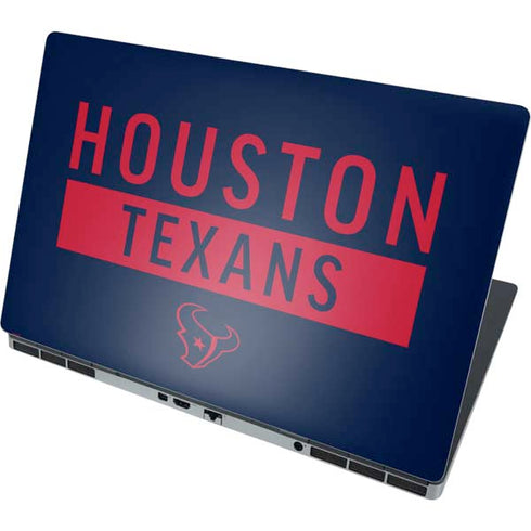 NFL Houston Texans Blue Performance Series Dell Precision Skin