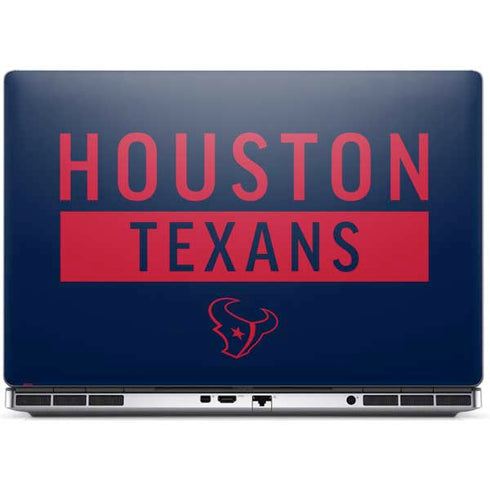 NFL Houston Texans Blue Performance Series Dell Precision Skin