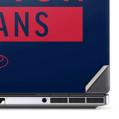 NFL Houston Texans Blue Performance Series Dell Precision Skin