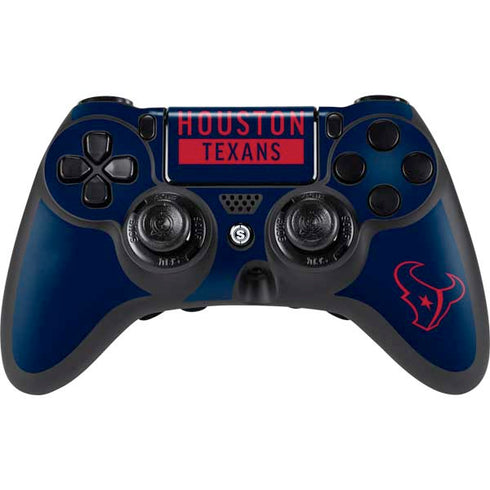 NFL Houston Texans Blue Performance Series PlayStation PS4 Skins