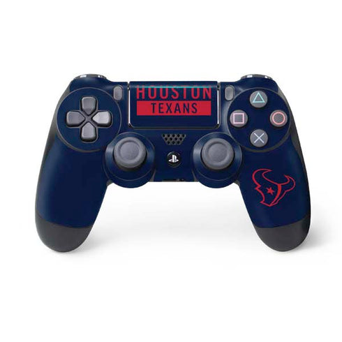 NFL Houston Texans Blue Performance Series PlayStation PS4 Skins