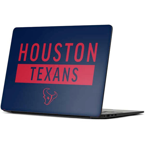 NFL Houston Texans Blue Performance Series Surface Laptop 7 13.8in Skin