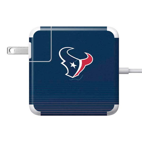 NFL Houston Texans Breakaway 85W Power Adapter (15 and 17 inch MacBook Pro Charger) Skin