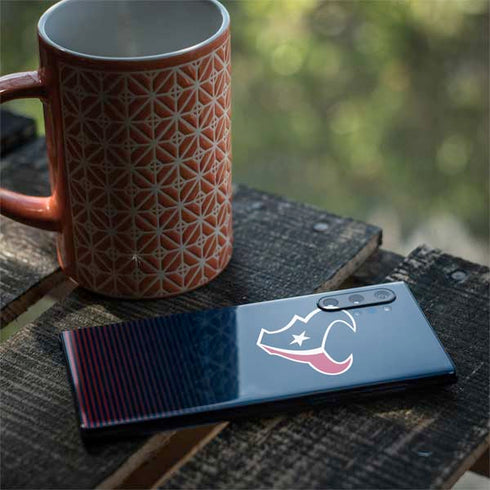 NFL Houston Texans Breakaway Galaxy Note 10 Plus Skin