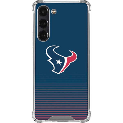NFL Houston Texans Breakaway Galaxy S24 FE Clear Case