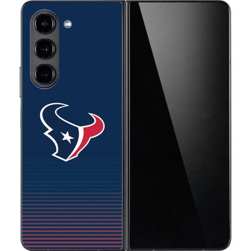 NFL Houston Texans Breakaway Galaxy Z Fold5 5G Skin