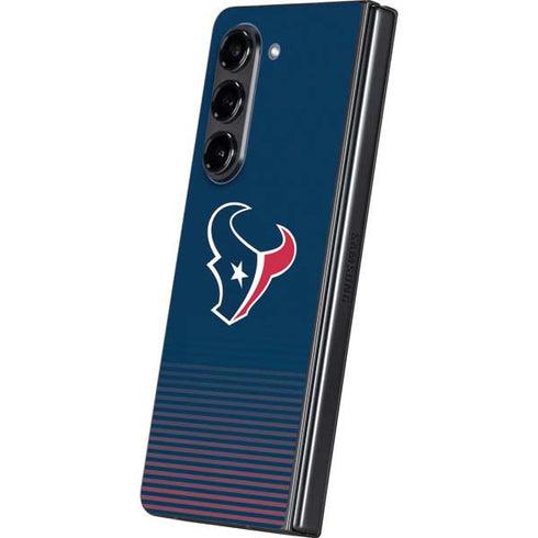 NFL Houston Texans Breakaway Galaxy Z Fold5 5G Skin