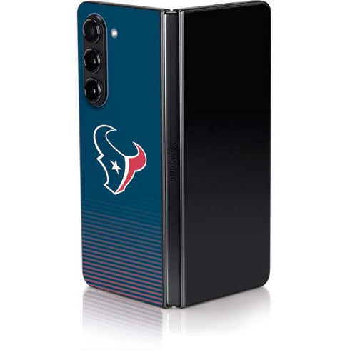 NFL Houston Texans Breakaway Galaxy Z Fold5 5G Skin