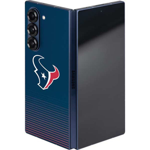 NFL Houston Texans Breakaway Galaxy Z Fold6 Skin