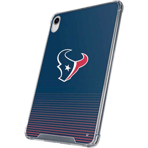 NFL Houston Texans Breakaway iPad 11th Gen (2025) Clear Case