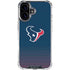 NFL Houston Texans Breakaway iPhone 16 Plus Clear Case
