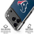 NFL Houston Texans Breakaway iPhone 18 Pro Clear Case