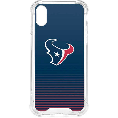NFL Houston Texans Breakaway iPhone XS Clear Case