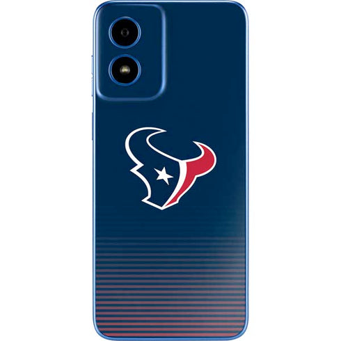 NFL Houston Texans Breakaway Moto G Play 4G (2024) Skin