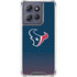 NFL Houston Texans Breakaway Moto G Power 5G (2025) Clear Case