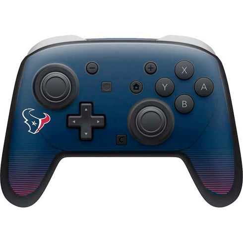 NFL Houston Texans Breakaway Nintendo Switch 2 (2025) Pro Controller Skin