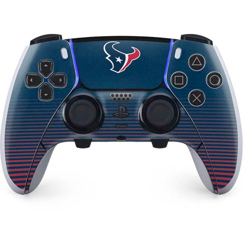 NFL Houston Texans Breakaway PS5 DualSense Edge Pro Controller Skin