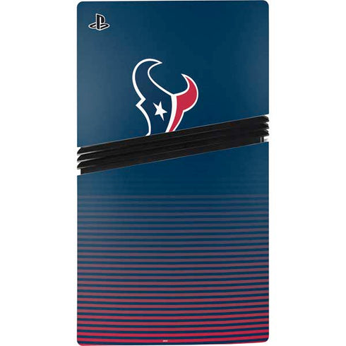 NFL Houston Texans Breakaway PS5 Pro Console Skin