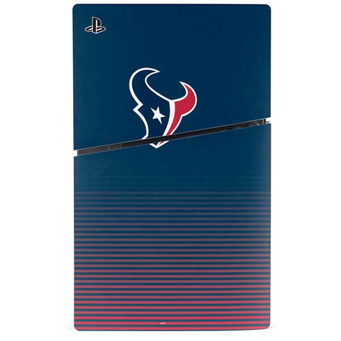 NFL Houston Texans Breakaway PS5 Slim Digital Edition Console Skin