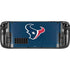 NFL Houston Texans Breakaway Steam Deck Handheld Gaming Computer Skin