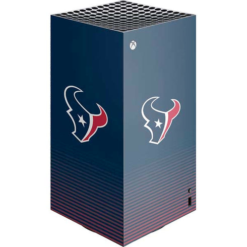 NFL Houston Texans Breakaway XBox Series X Digital Edition Console Skin