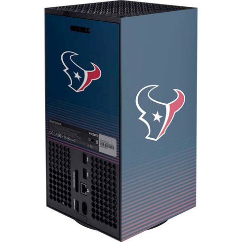 NFL Houston Texans Breakaway XBox Series X Digital Edition Console Skin