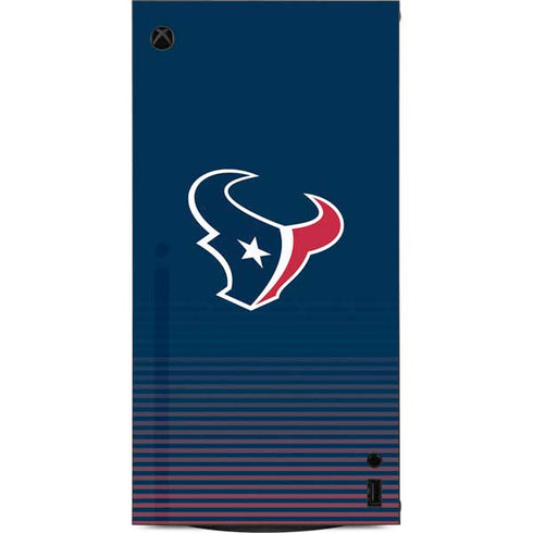 NFL Houston Texans Breakaway XBox Series X Digital Edition Console Skin