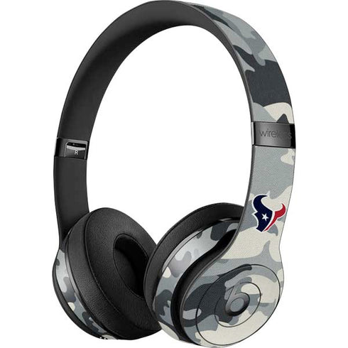 NFL Houston Texans Camo Beats Solo 3 Wireless Skin
