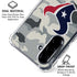 NFL Houston Texans Camo Galaxy A36 5G Clear Case