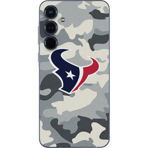 NFL Houston Texans Camo Galaxy A36 5G Skin