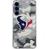 NFL Houston Texans Camo Galaxy A55 5G Clear Case
