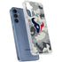 NFL Houston Texans Camo Galaxy A55 5G Clear Case
