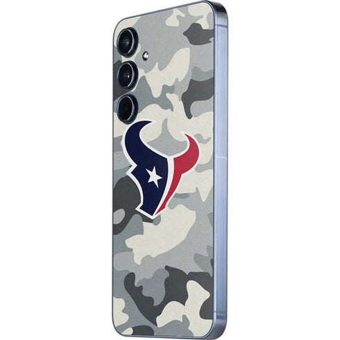 NFL Houston Texans Camo Galaxy A55 5G Skin