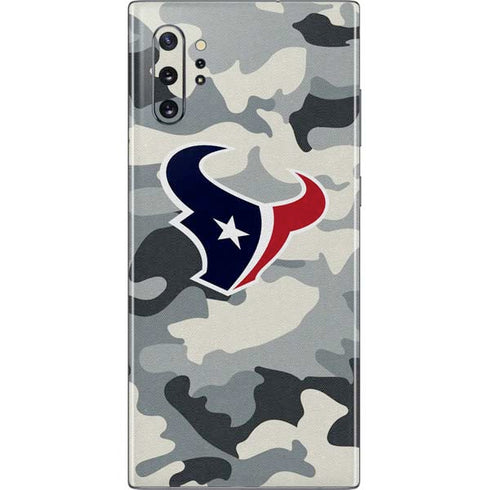 NFL Houston Texans Camo Galaxy Note 10 Plus Skin