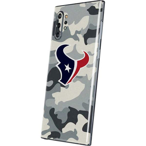 NFL Houston Texans Camo Galaxy Note 10 Plus Skin