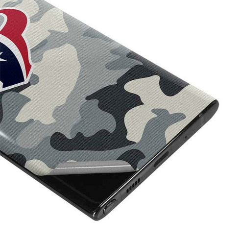 NFL Houston Texans Camo Galaxy Note 10 Plus Skin