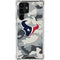 NFL Houston Texans Camo Galaxy S23 Ultra Clear Case