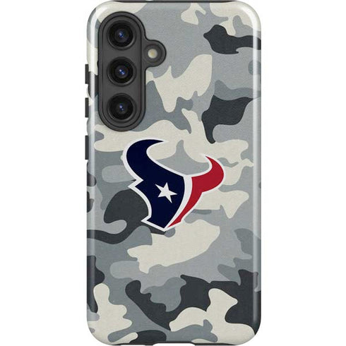 NFL Houston Texans Camo Galaxy S25 Impact Case